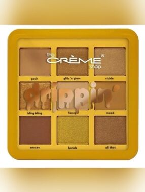 The Crème Shop “Drippin’" 9 Colors Eyeshadow Palette 💛